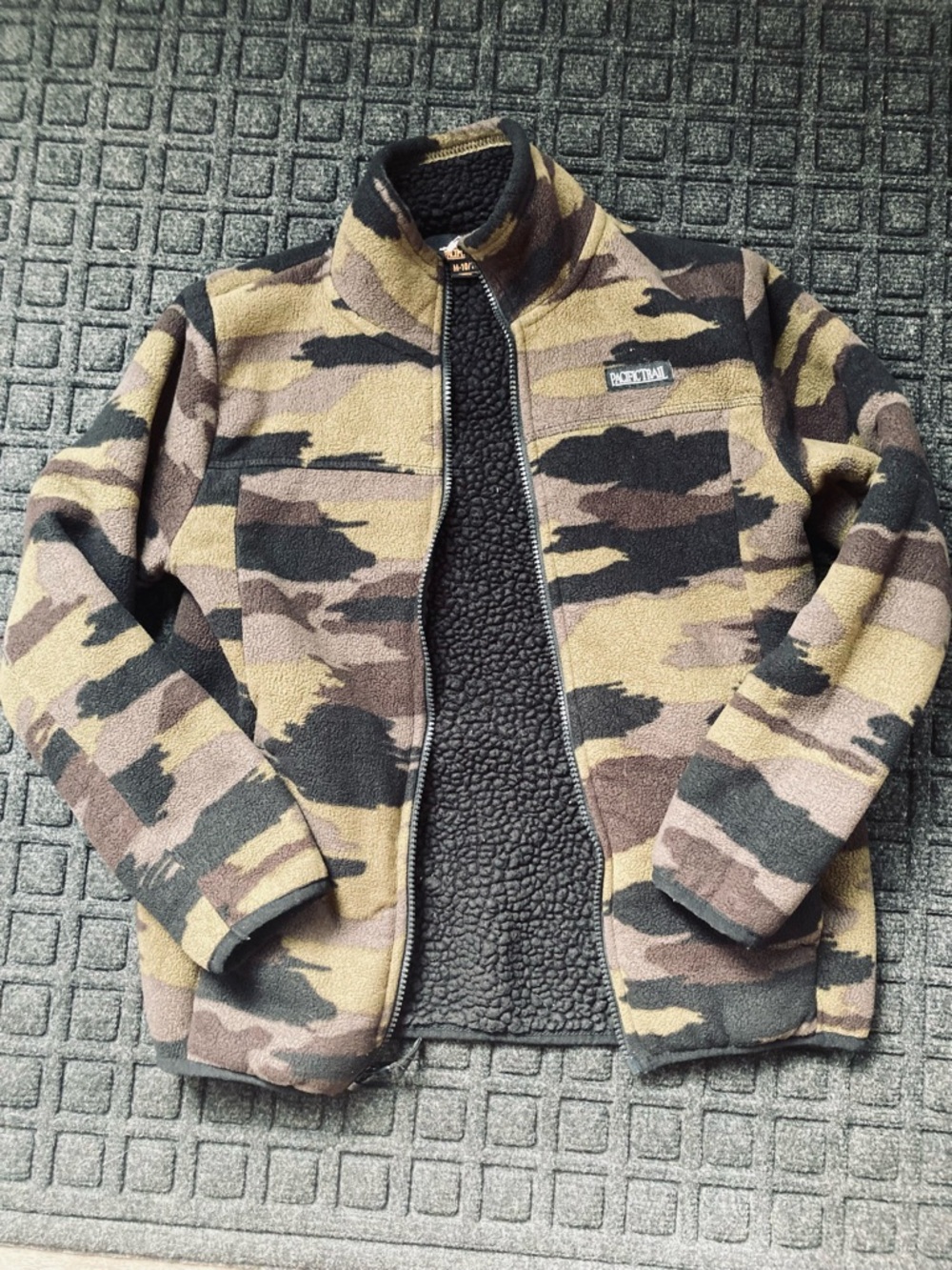 Pacific Trail Kids Camo Puffer Jacket - Olive, Brown, Black
